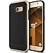 Price comparison product image Samsung Galaxy Premium A5 2017 case, VRS Design® phone case (black + gold) double layer protection premium silicone andPC case dual layer TPU bumper phone case [High Pro Shield] for Samsung Galaxy A5 2017