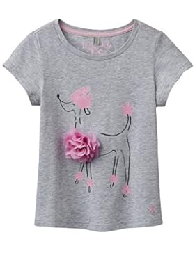 Joules Mädchen T-Shirt Grey Poodle