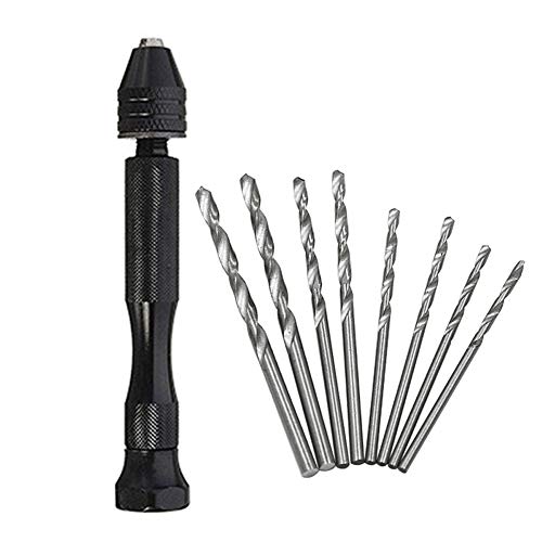 Preisvergleich Produktbild Tookie 26-teiliges Spiralbohrer-Satz für Handbohrer, Präzisions-Stift, Holzbearbeitung, Handbohrer-Set für zarte Handarbeit, Schmuck, Modellbau, Wie abgebildet, 26pcs