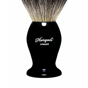 100% Pure Black Badger Hair Shaving Brush for Men's for All Skin Types and Smooth - Image 4