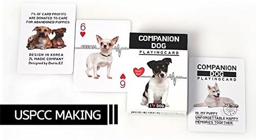 Companion Dog Playing Card, Cool Collectable Cards, Custom Design Decks, Cards For Magicians, Designer Deck
