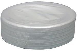 Al Jaleeb Medium Foam Plate 25-Pieces, 9 Inch Diameter