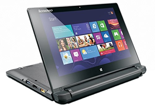 Lenovo Flex 10 1-inch Multimode Touchscreen Laptop  Black  -  Intel CDC N2805  2 GB RAM  320 GB HDD  Integrated Graphics  Webcam  HDMI  Bluetooth  Wi-