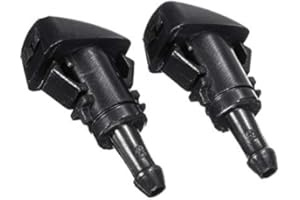 XZANTE 2 Piezas Boquilla De Rociador De Agua del Limpiaparabrisas Delantero del Coche para 07-12 Dodge Caliber