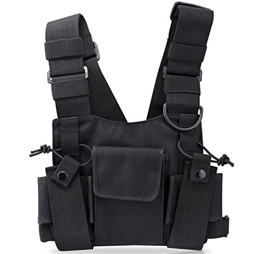 Preisvergleich Produktbild AnarchyCo Chest Rig Bag Utility Walkie Talkie im Militärstil