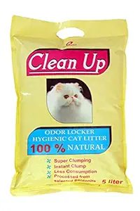Clean Up Kutch Minerals Cat Litter Clumping -5 Kg Pack
