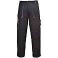 Portwest Texo Contrast Trouser - Lined, Size: M, Colour: Black, TX16BKRM