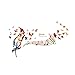 Produktbild Jspoir Melodiz Kreative Bunt Feder Wandtattoo Musik Note Wandtattoo Home Dekoration Abnehmbare Wandaufkleber Wandsticker Fensterbilder