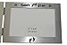 ' Baby's 1st Scan Picture & Baby's 2nd Scan Picture ' - Twin Folding Photo Picture Frame Baby Christening Gift - 5 x 3.5