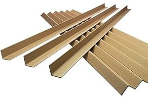 GLOBE PACKAGING 25 x 1M Long Cardboard EDGE Guard Pallet Protectors 35mm L Profile