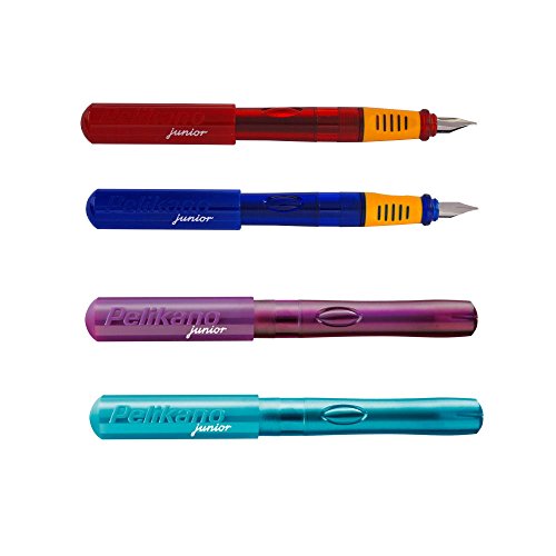 Pelikan 924886 – Pelikano Junior Füllhalter P67, Feder: A, Schaftfarbe: türkis - 4