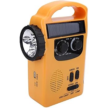Solar-Kurbelradio Mit LED-Taschenlampe – Notfallr Produktbild-Vorschau 7