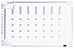Produktbild Legamaster 7-490500-1 Accents Plan-Whiteboard, bedruckt mit Mehrzweckplaner, lackierte Stahloberfläche, Sichtverpackung, 90 x 60 cm