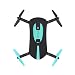 Produktbild GEHOO GH JY018 ELFIE WiFi FPV Quadcopter Mini Faltbare Selfie Drone RC Drohnen mit 2MP Kamera HD FPV Professionelle H37 720 P RC Hubschrauber (Green)