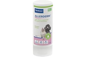 VIRBAC | Allerderm Champú Piel Seca y Escamosa con pH neutro para proteger e hidratar la piel de perros y gatos. Descúbrelo Ya