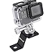 Produktbild Yann Motorradhalterung mit Stativ-Adapterschraube für GoPro New Hero/Hero 6/5 Session / 5/4 Session / 4/3+ / 3/2 / 1, Sony RX0, andere Sportkameras aus Aluminiumlegierung weiß