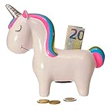 Lieferumfang: 1x Einhorn Spardose.