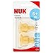 NUK Classic Neck Size 2 Latex Teat - Medium (2 Pack)