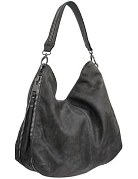 Eternel (Farbauswahl) Damen Handtasche PU-LEDER Beuteltasche Tasche