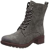 Rutschfeste Sohle Rieker Damen 96821 Kurzschaft Stiefel, Grau (Smoke 45), 40 EU