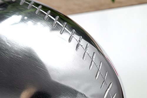 Spardose RUGBY 28x17cm Metall-Aluminium Legierung poliert - 7