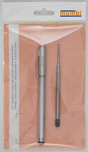 mumbi Stylus Pen – Eingabestift + Kugelschreiber für iPhone, iPad, iPod, Galaxy Tab, Galaxy S2 etc. + EXTRA Ersatzmine - 6