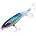 Produktbild Cikuso Whopper Popper Top Wasser Fischkoeder 13 cm 39g Kuenstliche Koeder Fest Angeln Plopper Haken Weiche Rotierenden Schwanz Angelgeraet Grosse 2#