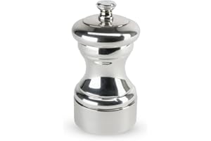 ‎PEUGEOT PEUGEOT - Salzmühle Mignonette 10 cm - Stahlmahlwerk - Klassische Mahlgradeinstellung - Versilberter Edelstahl