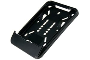 ROGX Nummernschildhalter Kennzeichenhalter 135x110mm für Versicherungskennzeichen Scooter Roller Moped Mofa