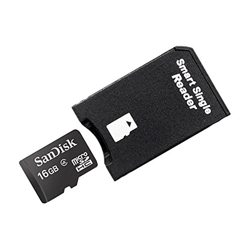 Memory Stick Pro Duo Adapter Set inkl. 16 GB SanDisk microSDHC Speicherkarte
