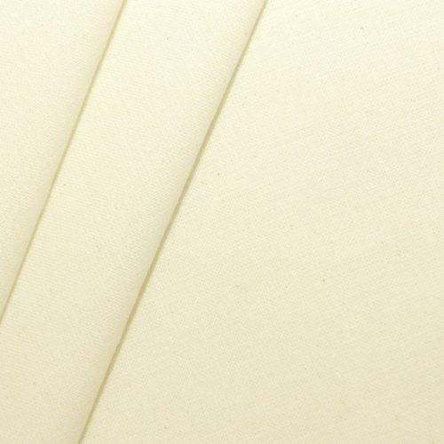 100% Baumwollstoff Segeltuch Stoff Ecru Naturfarben