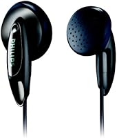 Philips SHE1350 In-Ear Headphones (Black)