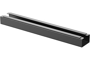 conecto Passe-câbles pour Bureaux, Fixation magnétique, Noir