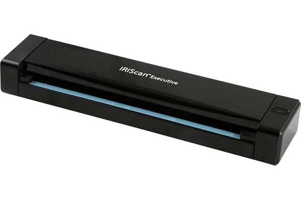 IRIS IRISCan Executive 4 Scanners Recto-Verso Mobiles, Noir