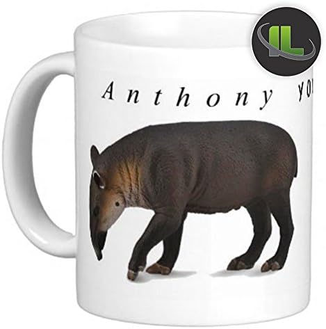 Personalised BAIRD'S TAPIR CALF mug Cup Add any Name , Message & Can Edit any Text on The Mug - IL7324