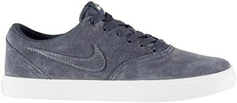 Nike SB Check Solar Soft Skate Shoes Mens Blue Skateboarding Trainers Sneakers (UK8.5) (EU43) (US9.5)