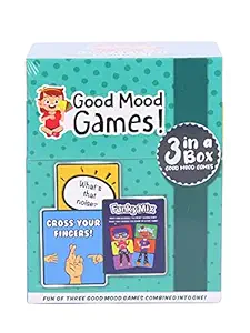Good Mood Games 3-Pack ? Cross Your Fingers + What?s That Noise? + Funky Mix, Games for Both Boys & Girls