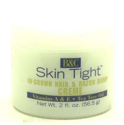 B & C Skin Tight Ingrown Hair & Razor Bump Creme 60 ml (3-Pack)