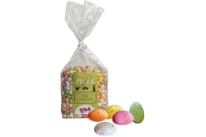 COXZD Pécou Oeuf eugénie pâte de Fruit 1 kg/Confiserie au Fruit gélifié enrobée de Sucre