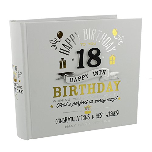Signography Birthday Photo Album 4x6 - 18th