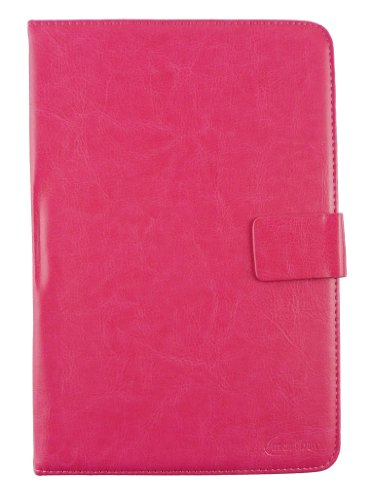 Emartbuy® Denver TAQ-70222 7 Zoll Tablet Universalbereich Hot Rosa Multi Winkel Folio Exekutive Case Cover Wallet Hülle Schutzhülle mit Kartensteckplätze + Hot Rosa Eingabestift - 3