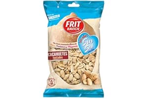 CACAHUETES TOSTADOS SIN SAL FRIT RAVICH 120 GR (PAQUETE DE 9 UNIDADES)