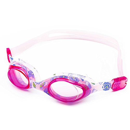 Premium Kinder Schwimmbrille von #DoYourSwimming – perfekte Passform für Kinder bis ca. 12Jahre / Anti-Beschlag-Schutz für kristallklare Sicht / verspielte Design – Chlorbrille, die Freude auf Schwimmen und Wasser macht. Eine ideale Kinderschwimmbrille inklusive Transportbox. Hoher Tragekomfort mit leicht verstellbaren Silikonband, kratzfesten Gläsern mit integrierten UV-Schutz - 2