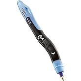 Maped Visio Left-Handed Ballpoint Pen - Blue Ink - Ergonomic Design for Left-Handed Writers - Perfect for Kids & Adults at Sc