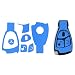 Produktbild CARBON Blau Folie Dekor Schlüssel MB W168 W202 W203 W208 W209 W210 W211 W215