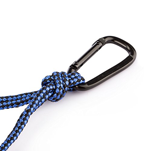 Overmont 300x200cm Tragbar Leicht Hängematte für Wandern Reisen Strand Garten Camping Outdoor Sport 300kg Tragfähigkeit Blau/Grün/Orange – Bild 5