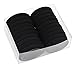 Pack of 40 Black Stretchy Elastic Hair Ropes