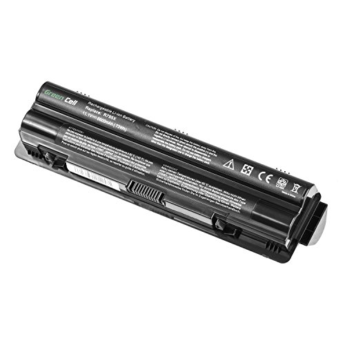 Green Cell® Extended Serie JWPHF / R795X Batería para DELL XPS 15 L501x L502x 17 L701x L702x Ordenador (9 Celdas 6600mAh 11.1V Negro)