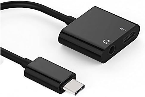 WONSAMAM Type C to USB C, 3.5mm Headphone Audio Cable Splitter Converter Adapter with Type C Charging Port for Huawei P20 P10 Mate 10 Pro Xiaomi 6 LS 8 Letv