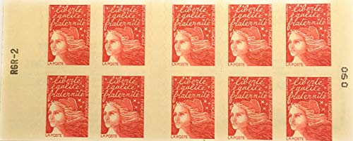 Timbre France Carnet de 10 Timbres Lettre prioritaire autoadhésifs Neufs.